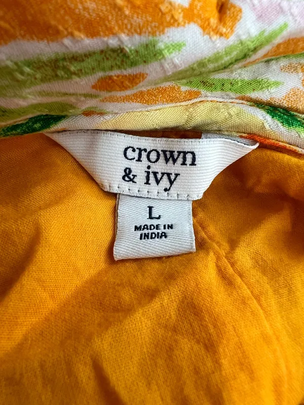 Crown & Ivy Bright Floral Print Dress - Image 5