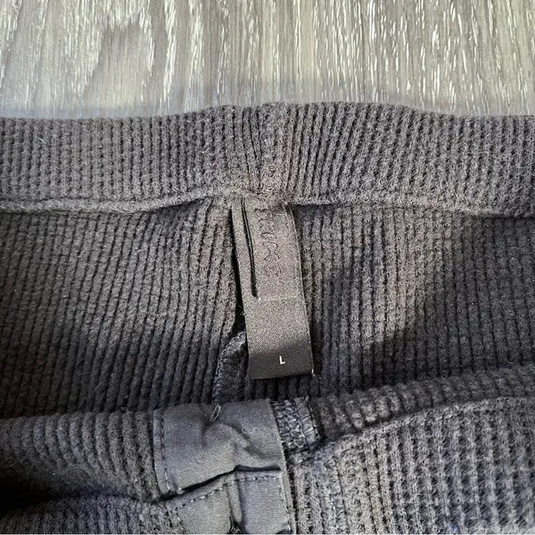SKIMS Dark Chocolate Waffle Knit Shorts - L - Image 3