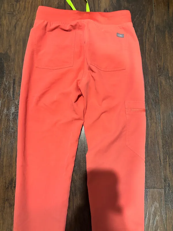 FIGS Zamora Jogger Pants pink XXS - Image 3