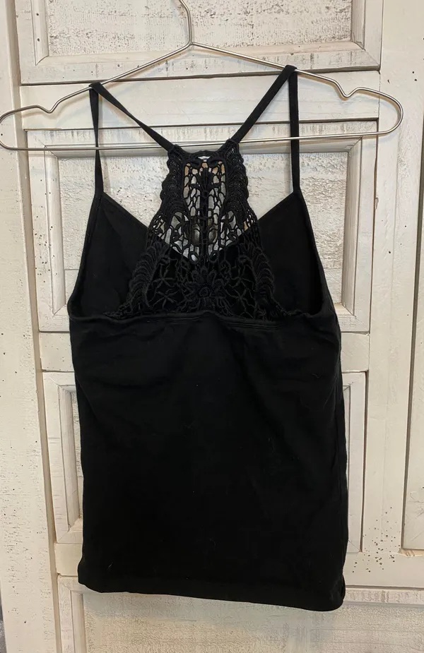 Cami NYC Black Lace Tank Top - Image 2