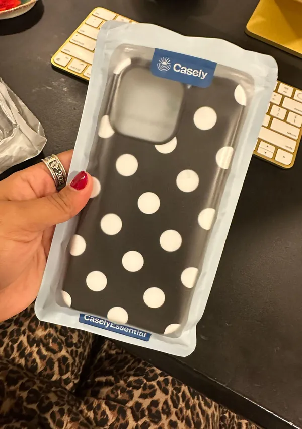 Casely Polka Dot iPhone Case - Image 3