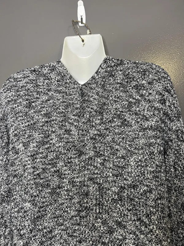 American Eagle Outfitters Cardigan Sweater Womens Small Gray V Neck Open Front - Image 7