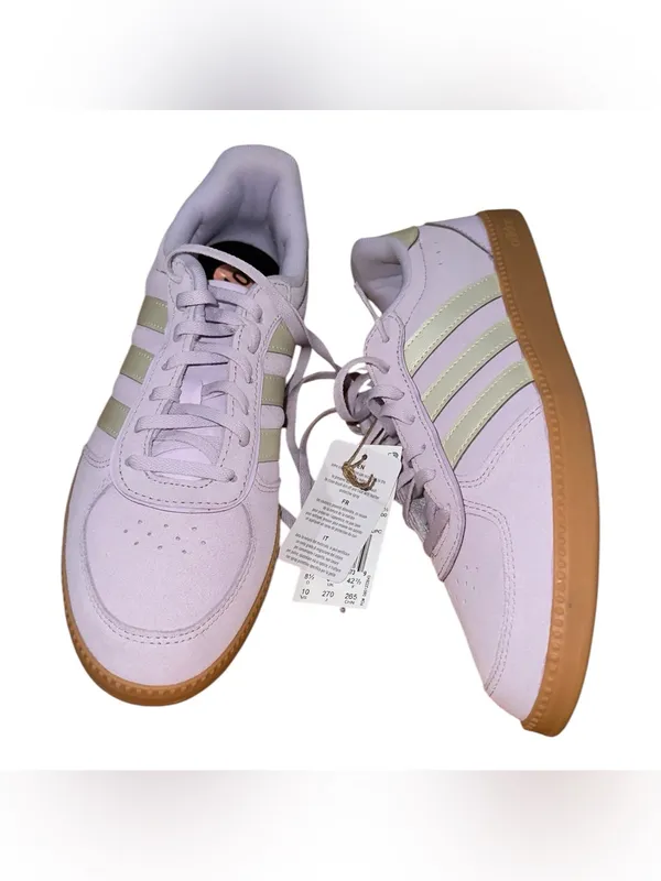 NEW adidas Purple Breaknet Sleek Trainers Low Top SZ-10 - Image 8