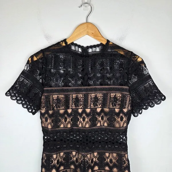 Alexis Alexandria Lace Dark Romantic Romper‎ Women’s Sz S - Image 4