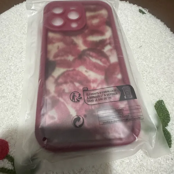 Stylish Pink Phone Case Red - Image 2