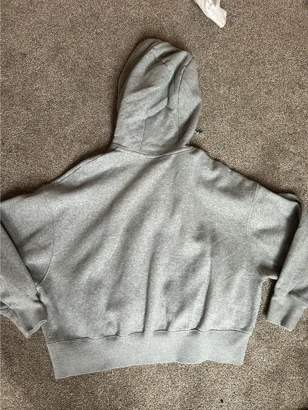 Nike Hoodie Grey Sweatshirt Women’s xs - Image 2