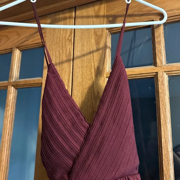 NWOT: Altar'd State Burgundy Dress - Image 2