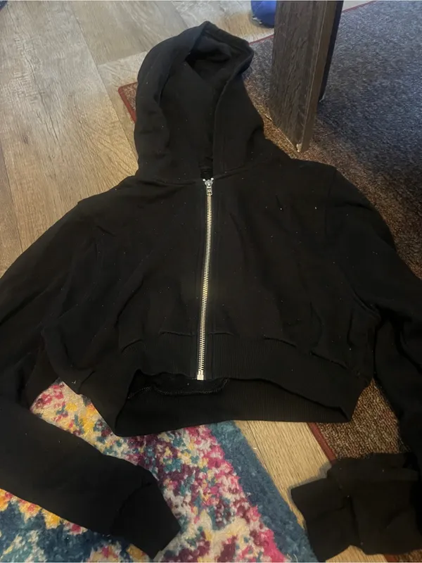 Alo sweet escape zip up hoodie - Image 3