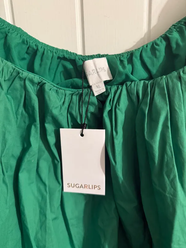 These Three Kelly Green Bubble Dress - Image 3