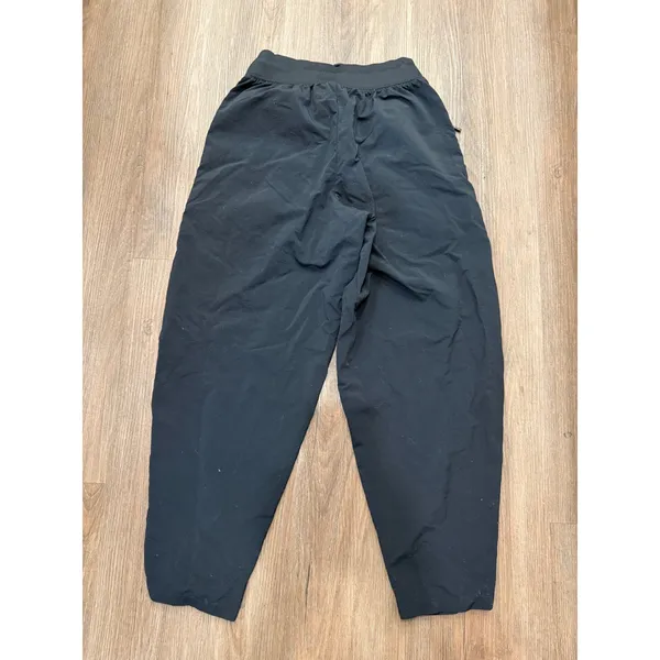 Nike Womens Sportswear Nylon Sherpa Trim Jogger Pants Black Small DQ6809-010 - Image 3