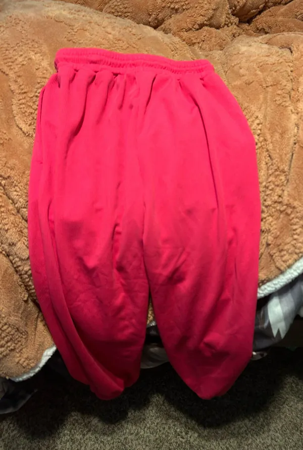 pink sweat pants Size M - Image 3