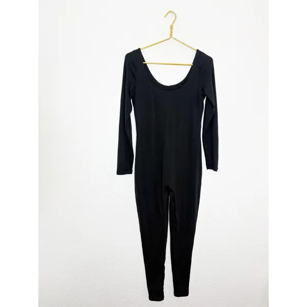 Bumpsuit The Celine Jumpsuit Black Size Medium Long Sleeve Unitard Maternity - Image 4