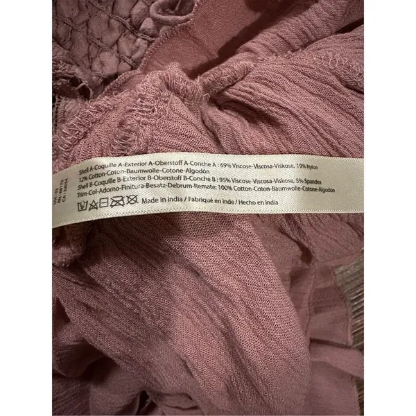 Free People Adella Cami in Dusty Mauve‎ NWT Sz L - Image 9