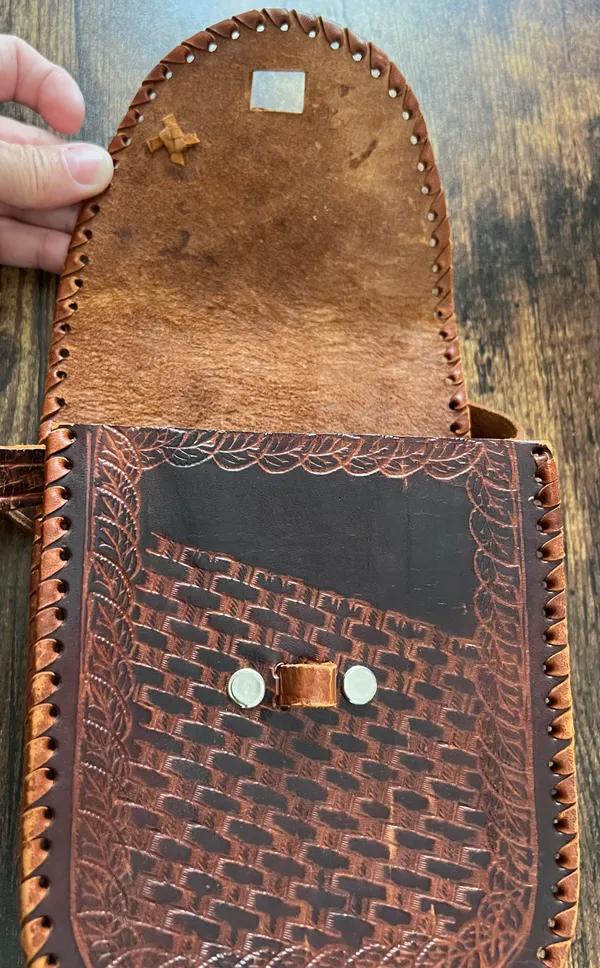 Moroccan | Artisan handmade crossbody purse - Image 9