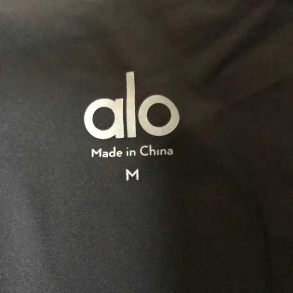 Alo Yoga Stretch Woven Notable Jacket Anthracite M - Image 9