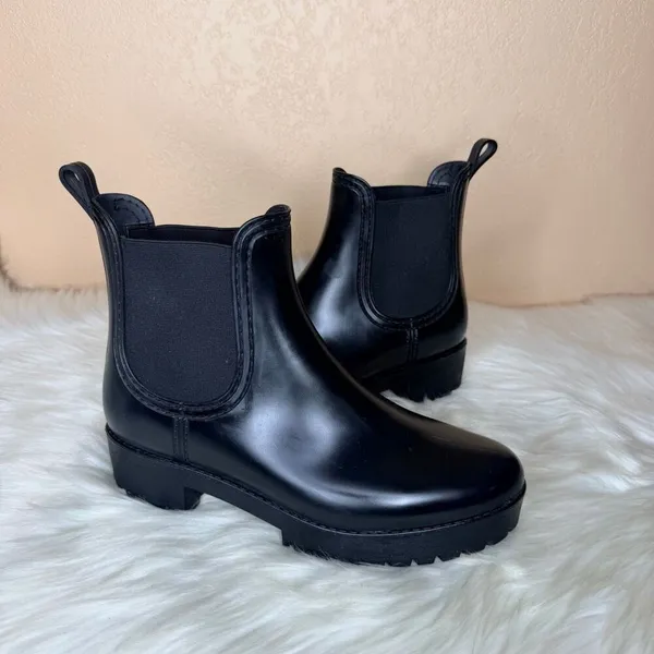 Jeffrey Campbell Cloudy Rain Boot Size 8 - Image 2