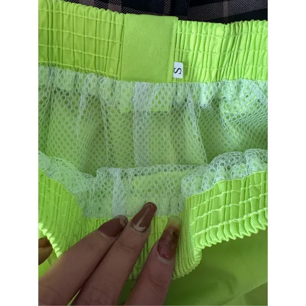 Neon yellow cargo pants Yellow - Image 4