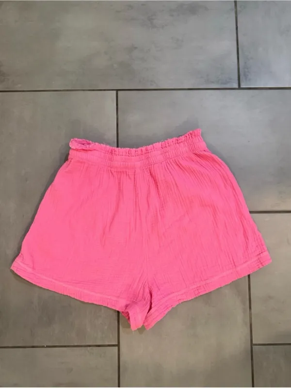 Aerie Gauzy High Waisted Short | Club Pink - Image 3