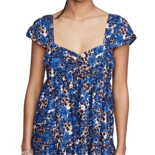 ✨Free People Pattern Play Floral Mini Dress - Babydoll✨ - Image 6
