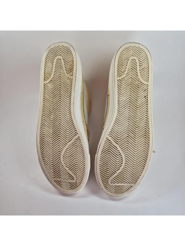 Nike Shoes Womens 9 Blazer High Top Sneakers White Faux Leather - Image 7