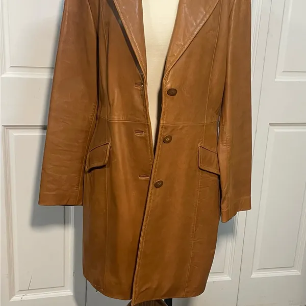 Wilsons Leather Women's Brown Leather‎ Jacket - Image 3