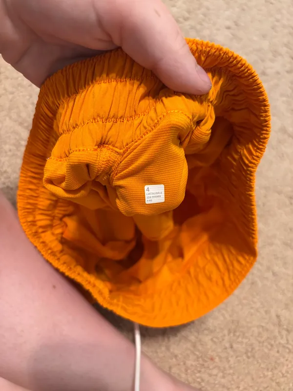 Orange Lululemon Shorts - Image 4