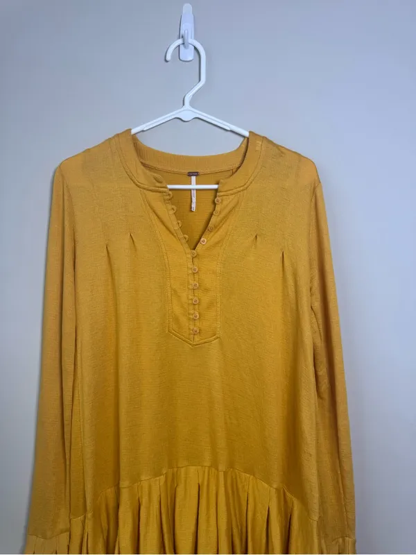 Free People Summer Struttin Mini Tunic Dress - Image 4