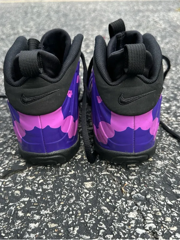 Nike Little Posite Pro 'Hyper Violet' Size 4y Women’s Size 5.5 - Image 5