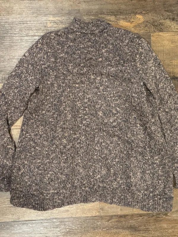 Cabi Cardigan Sweater Brown Open Front Chunky Medium - Image 2
