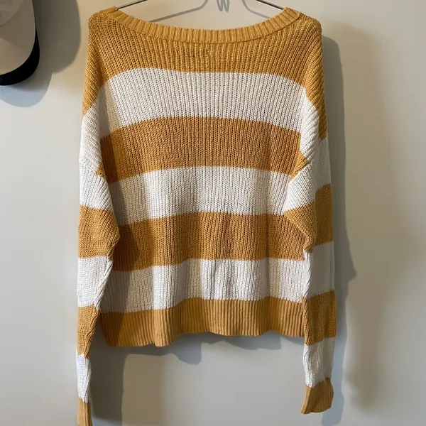 American Eagle Striped Sweater - Image 2