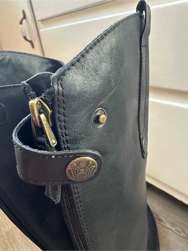 Sam Edelman Black Leather Tall Riding Boots - Image 6