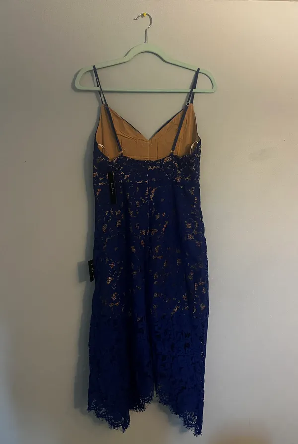 Lulus Royal Blue Lace Dress - Image 8