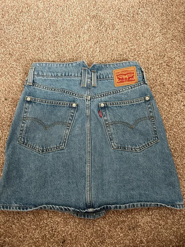 Levi’s Denim Jean Skirt Blue - Image 2