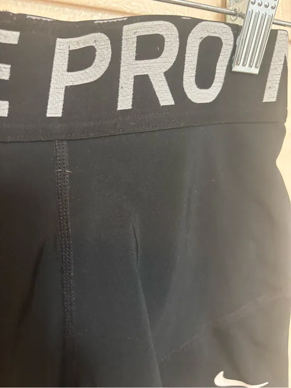 Nike Pro Womens 3" Dri-FIT Compression Training Shorts Workout Black Size XS - Image 2