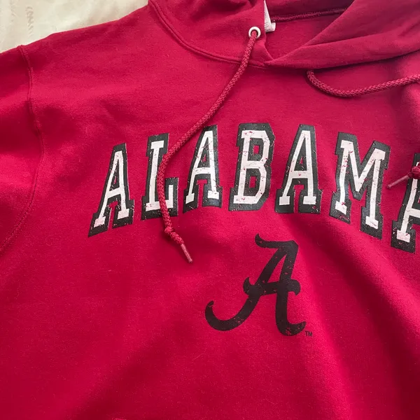 Jerzees Alabama Crimson Tide Sweatshirt Hoodie - Image 4
