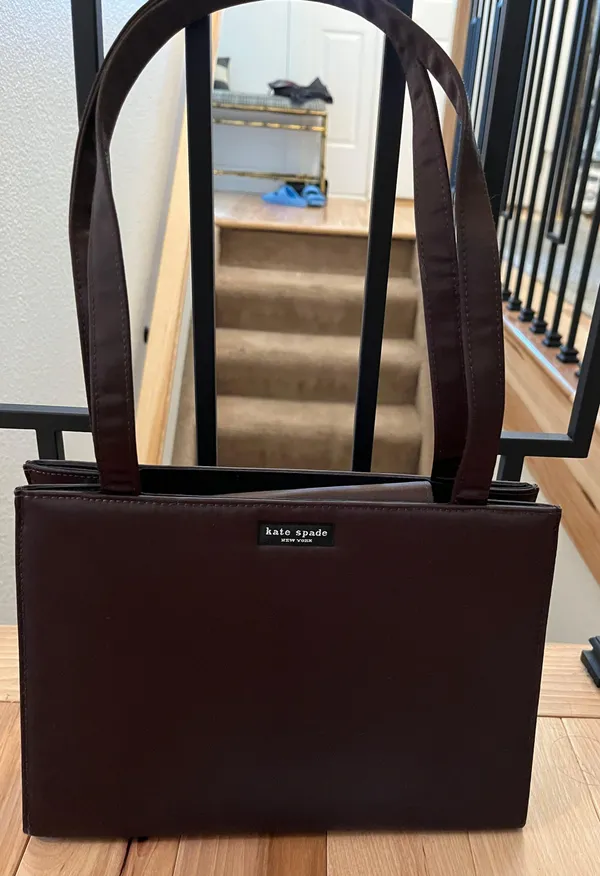 Kate Spade Brown Nylon Bag - Image 2