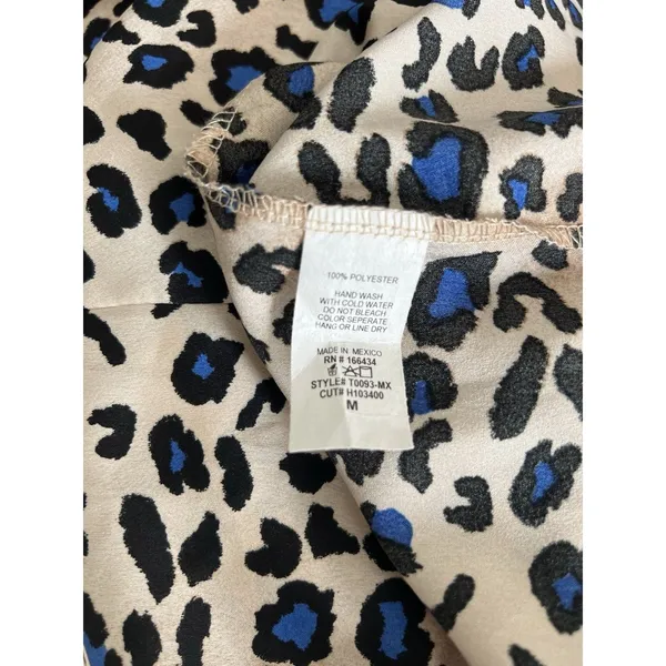 Hesed Women Leopard Print Collared Button - Image 9