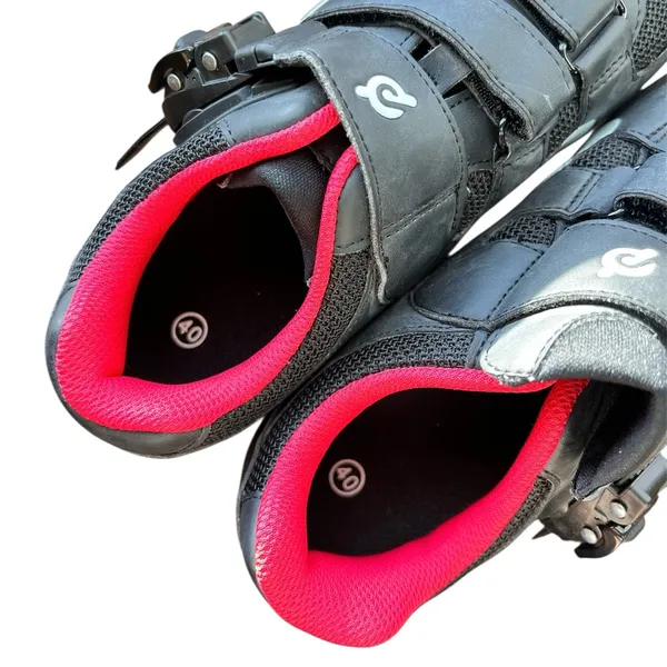NEW Peloton Black Cycling Shoes Size‎ 40 Indoor Spin Bike Shoes - Image 3
