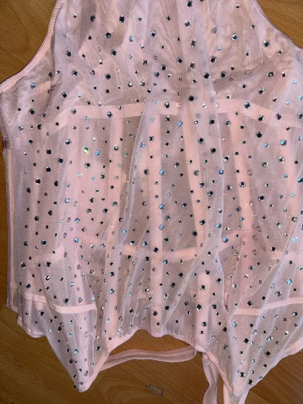 Victoria's Secret Pink Sheer Bodysuit - Image 3