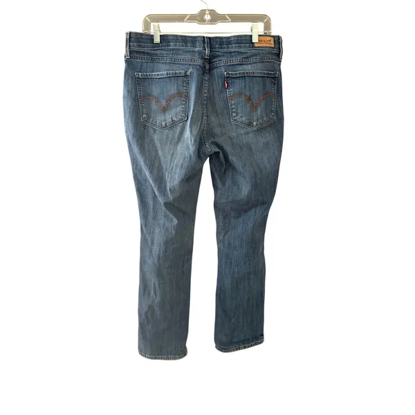 Levi's 525 Straight Leg Jeans Womens 14M W32 L32 Perfect‎ Waist Tummy Control - Image 2