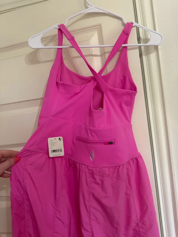 NWT Free People Movement Righteous Onesie Pink/Rose - Image 3