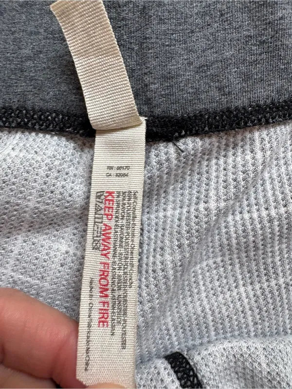 Intimately Free People Pajama Set Gray Plaid Lounge Jogger Medium - Image 15