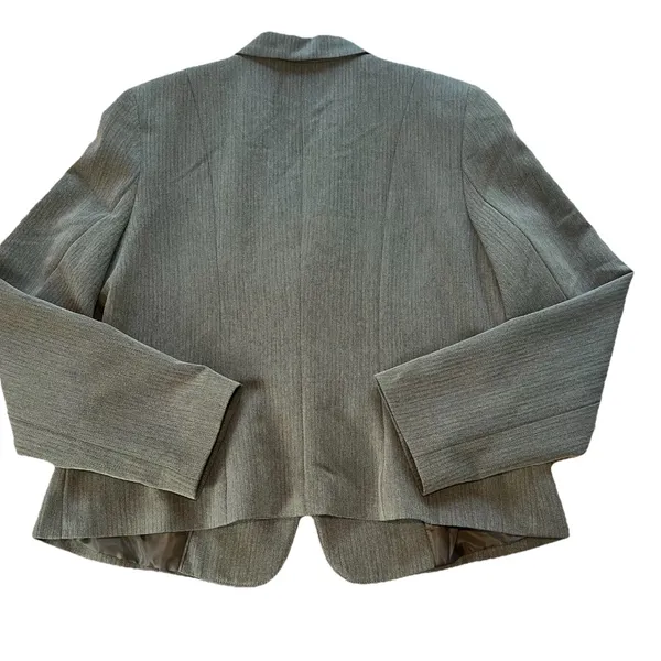 Worthington Blazer Jacket Women’s Size XL Gray Lined Career Office‎ Business - Image 2