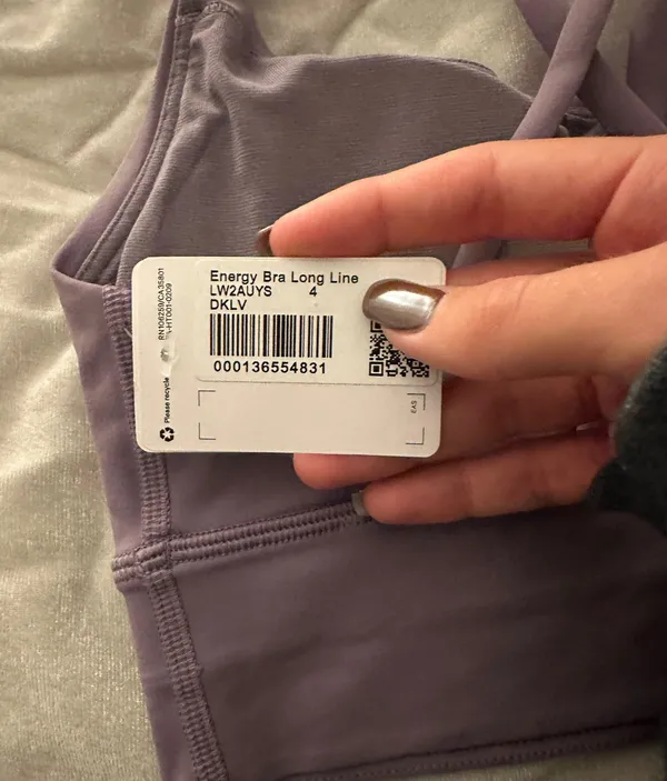 Lululemon Energy Bra Long Line - Image 3