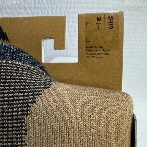 Burton Emblem Midweight Sock - Tan and Black - Image 3