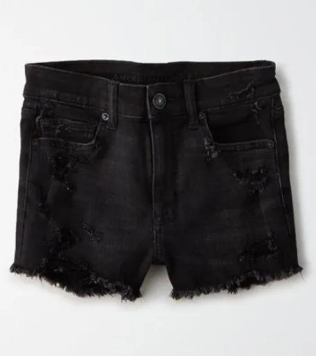 Black American Eagle Shorts - Image 3