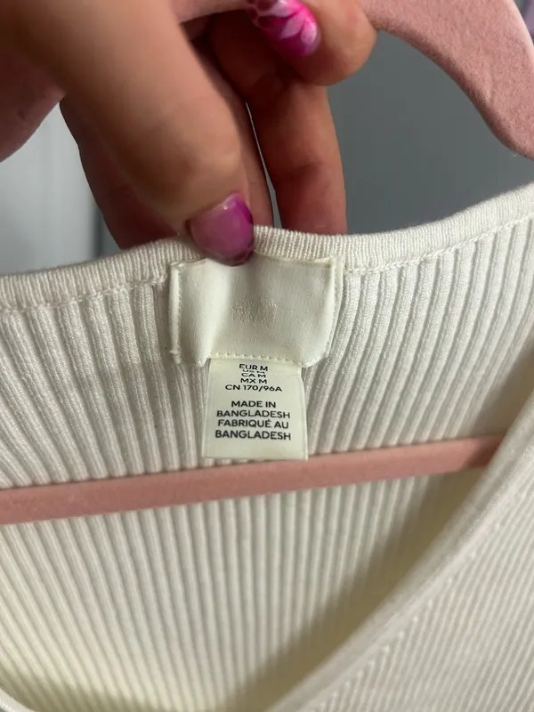 White H&M Top - Image 5