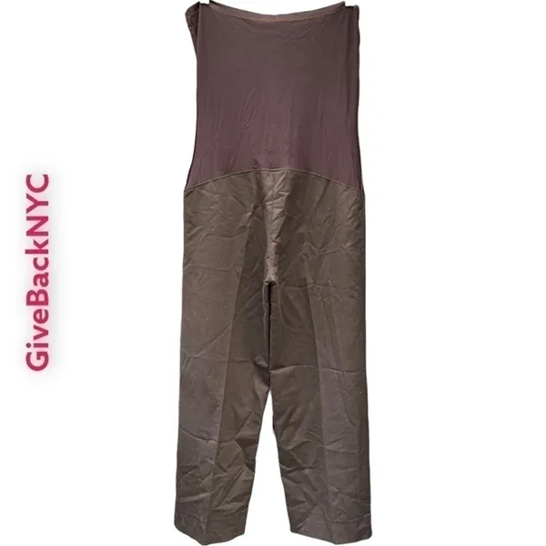 Daniel Boudon Maternity Wool Pants Brown 38 Size undefined - Image 2