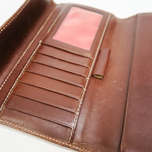 Vintage 90s Dooney & Bourke Signature Checkbook Wallet - WU53Q WA - Image 7