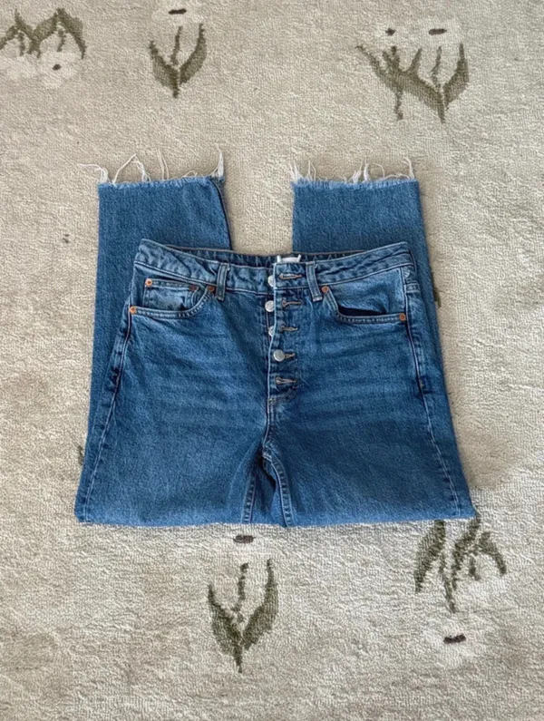 Straight Jeans Blue Size M - Image 2